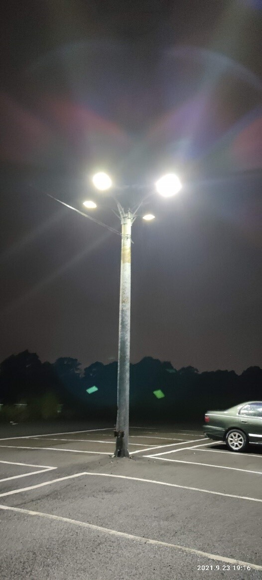 停車場路燈照明