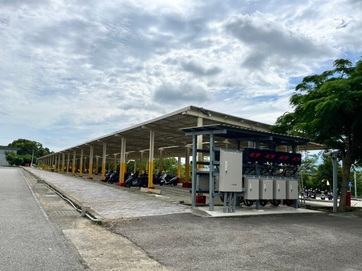 太陽能停車棚外觀